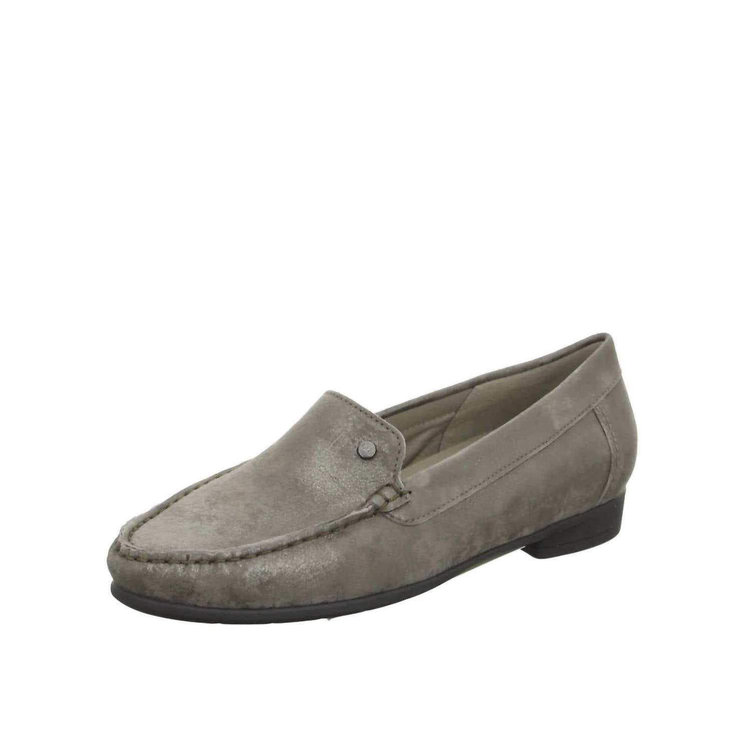Ara Women's Flat Heel Shoes in grey - women's flats