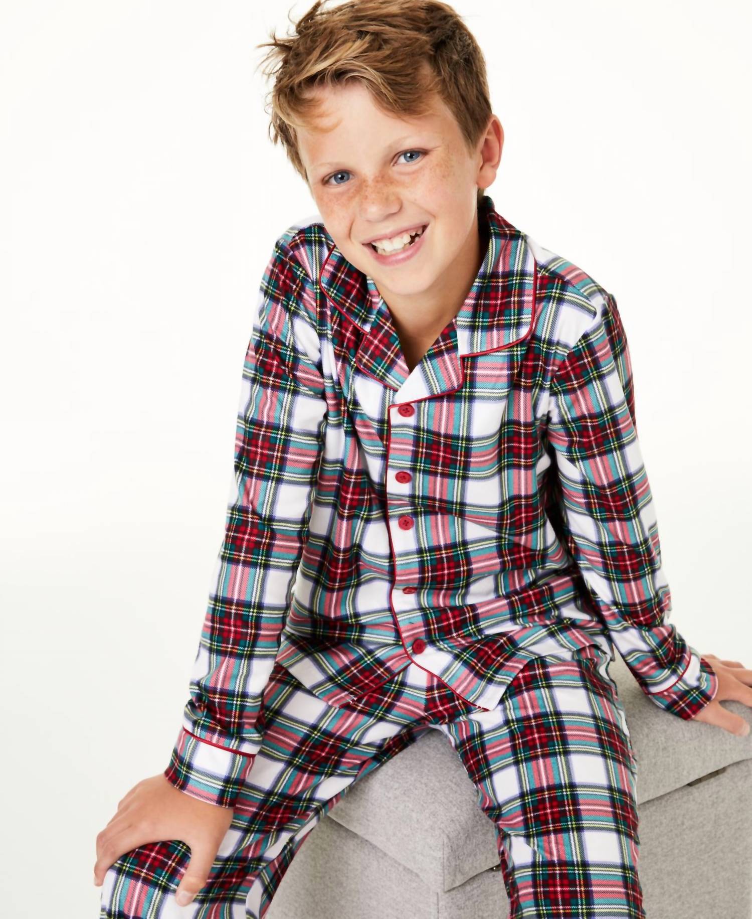 Family Pjs - Little & Big Kids Boys Matching Pajama Set