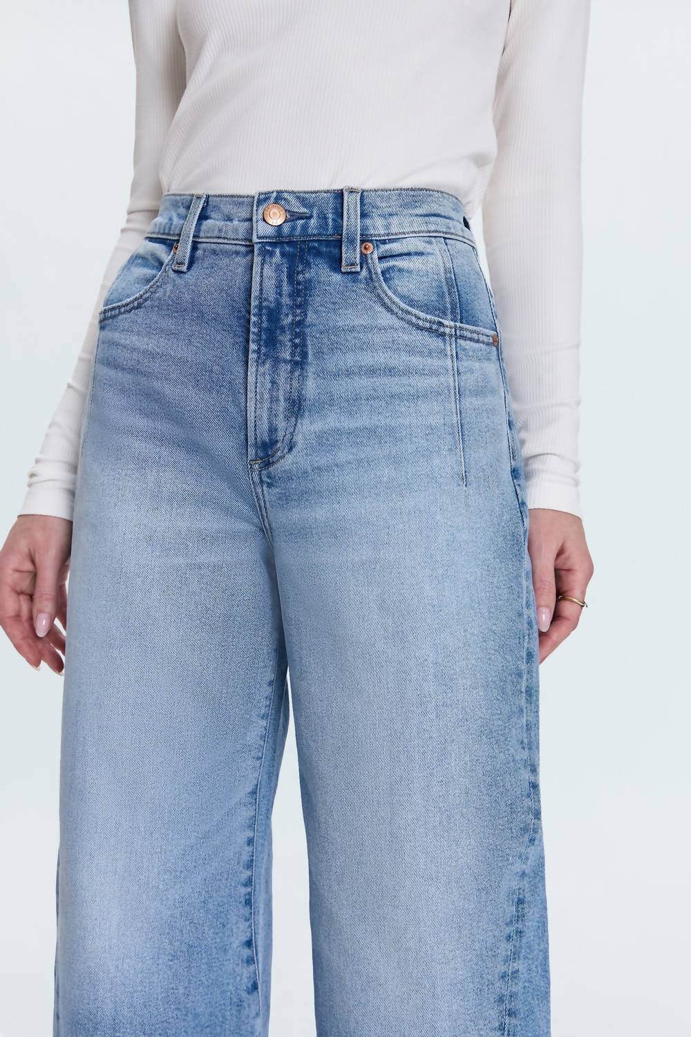 PISTOLA Kyra Bowed Ankle Jeans in terrance - women's jeans - view 4