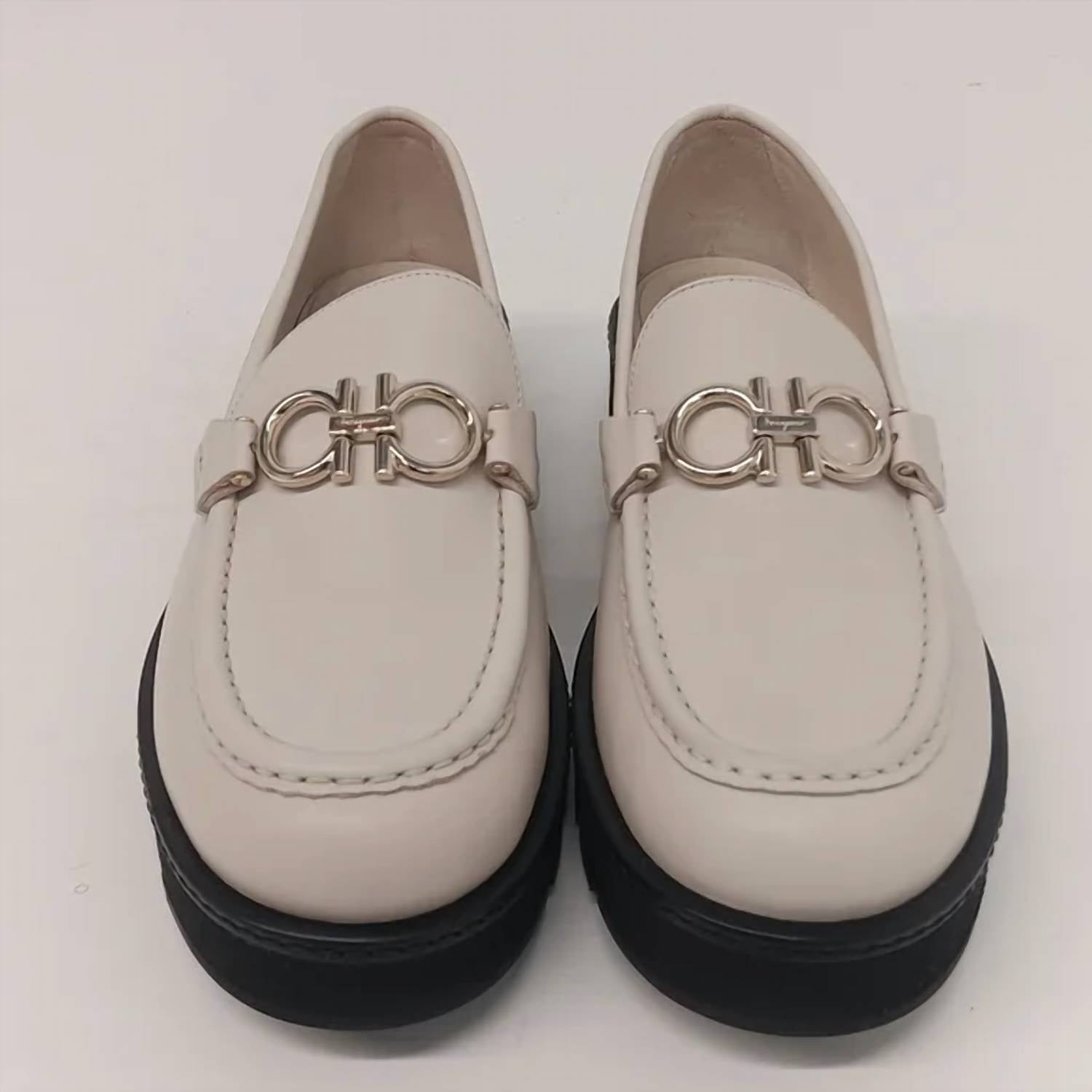 Salvatore Ferragamo - Women's Rolo Double Gancio Bit Loafers