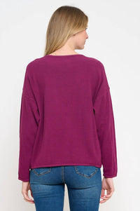 Cotton Lani - Stone Washed Patch Sweatshirt