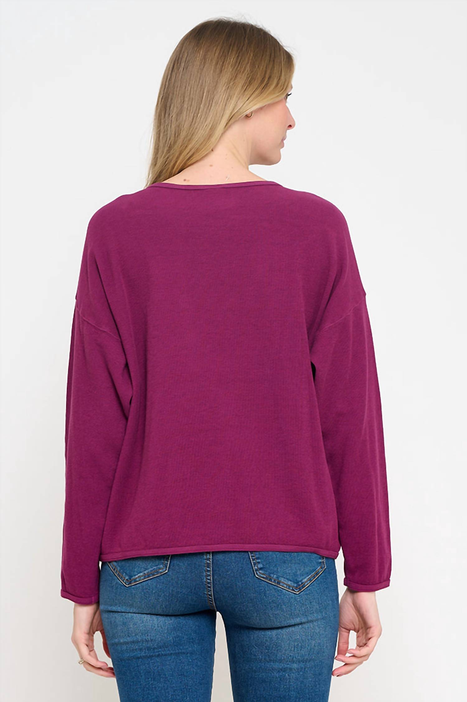 Cotton Lani - Stone Washed Patch Sweatshirt
