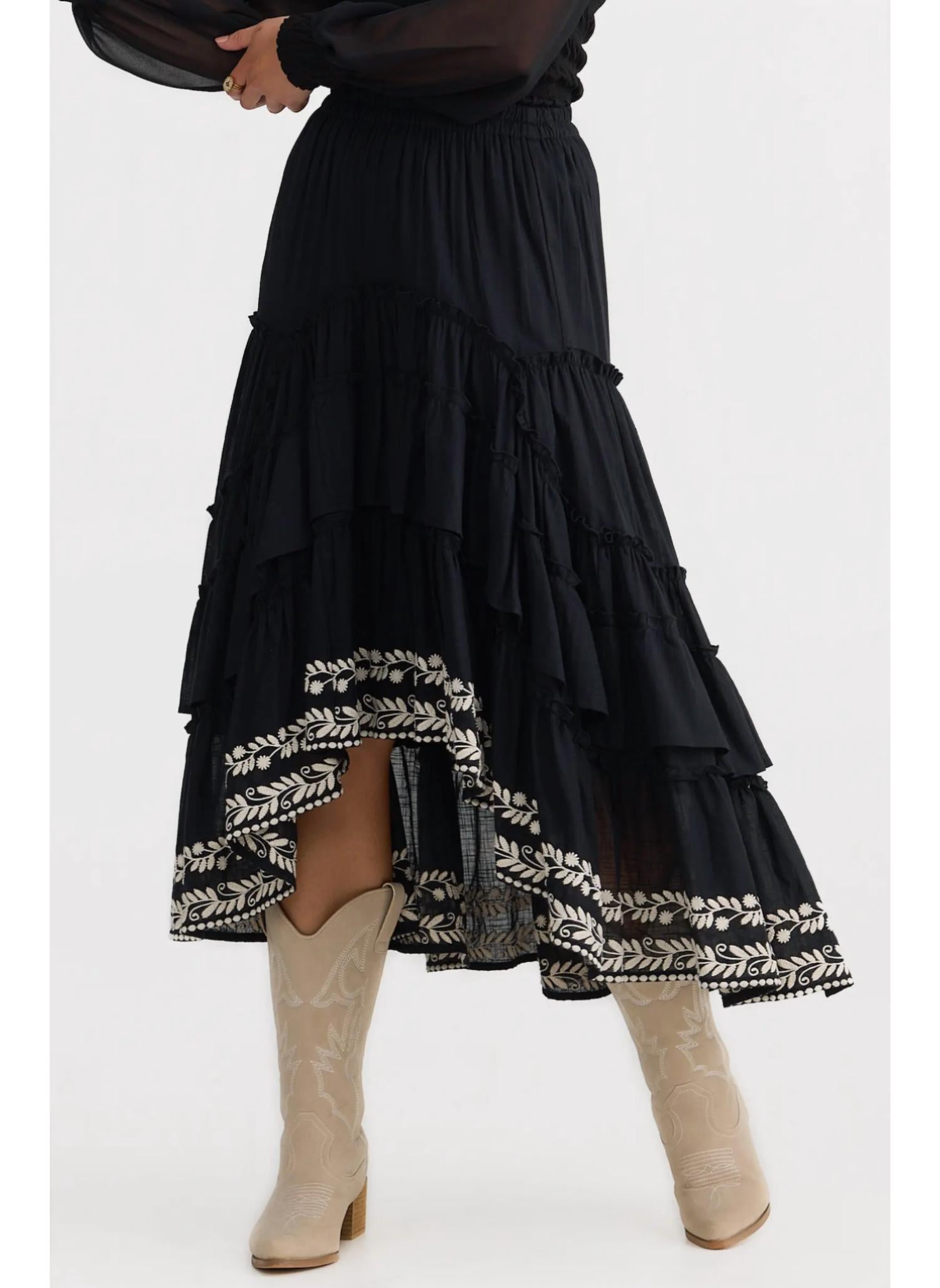 Talisman - Sassy Midi Skirt