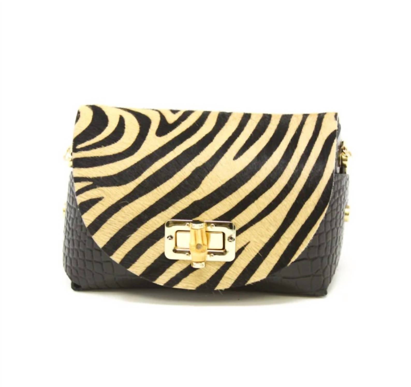 German Fuentes - Women's Leather Pouch Crossbody Bag