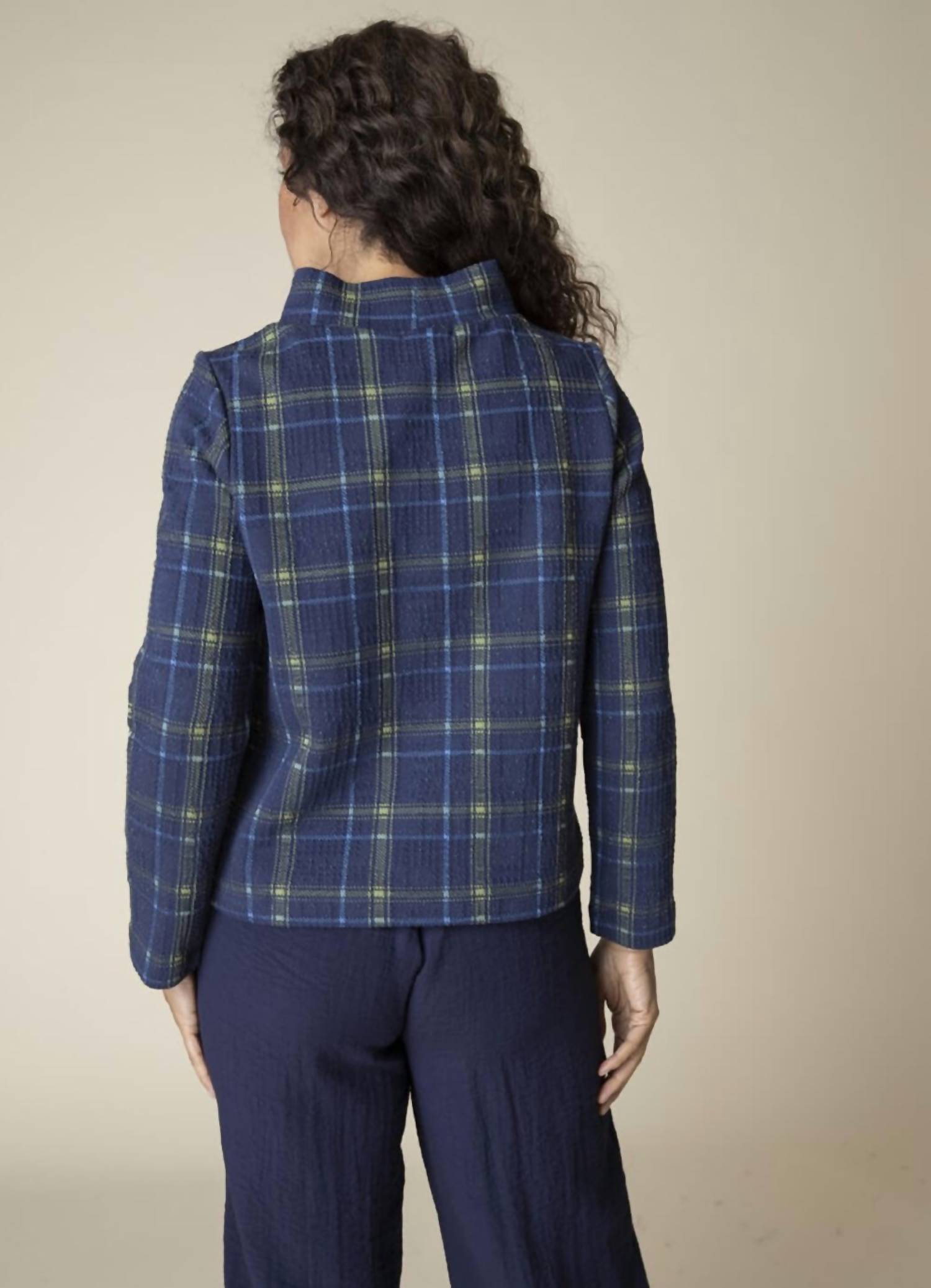 Habitat - Habitat Plaid Pocket Pullover
