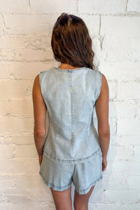 Adeline - Vintage Button Vest