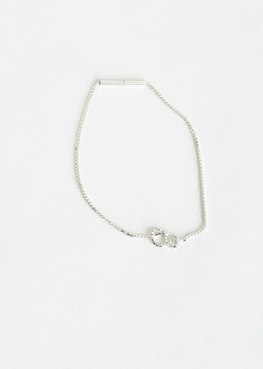 Saskia Diez - Women's Infinity Cubic Fine Bracelet