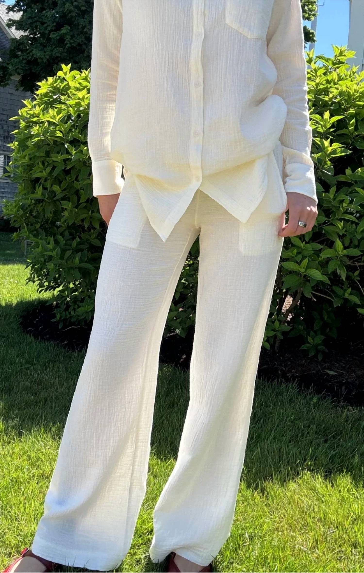 Bobi - Wide Leg Beach Pant