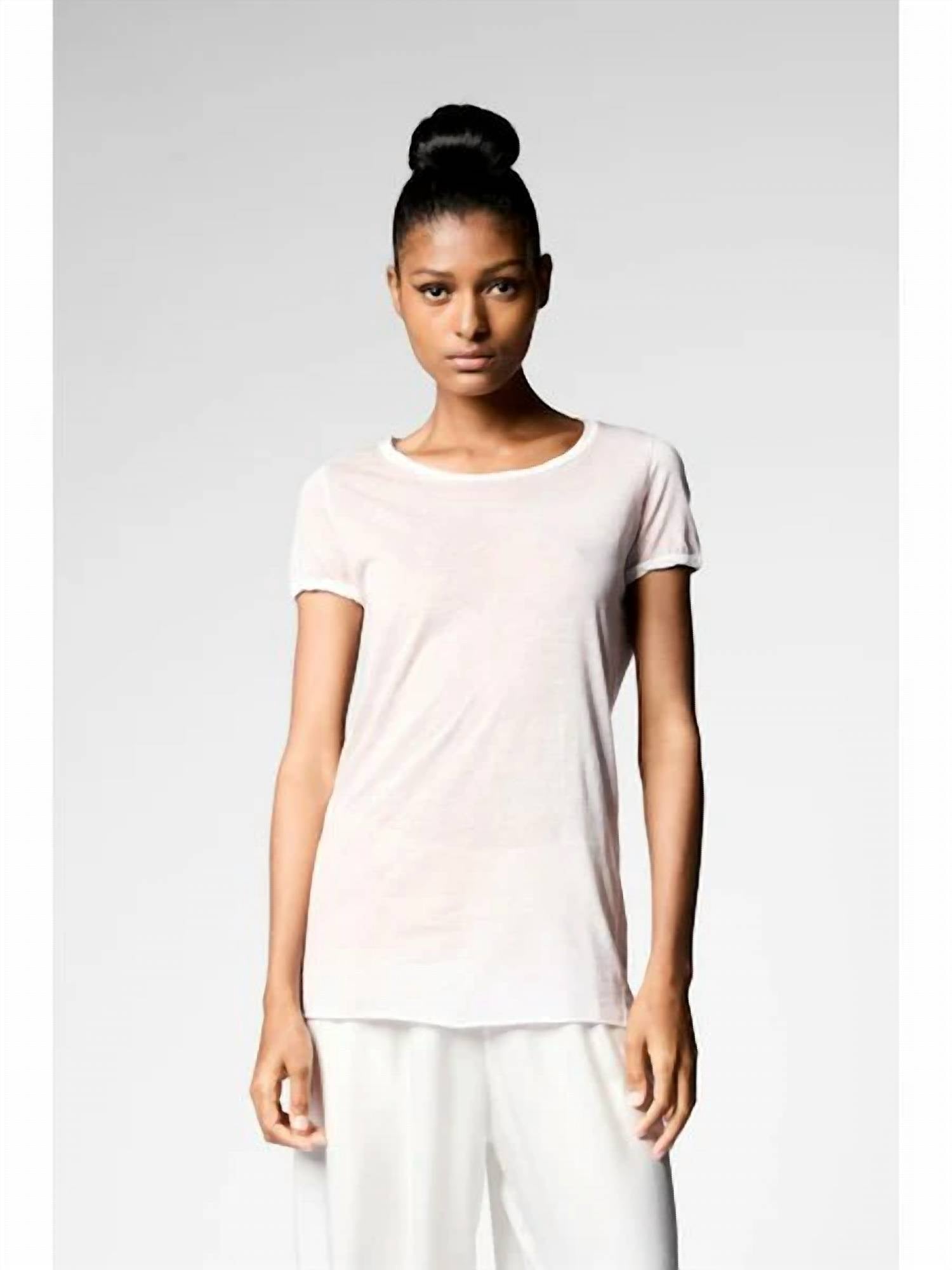 Avant Toi - Hand Painted Cotton Crew Neck Top