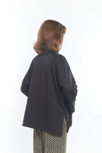 Matthildur - Tracery Mock Neck Jacket