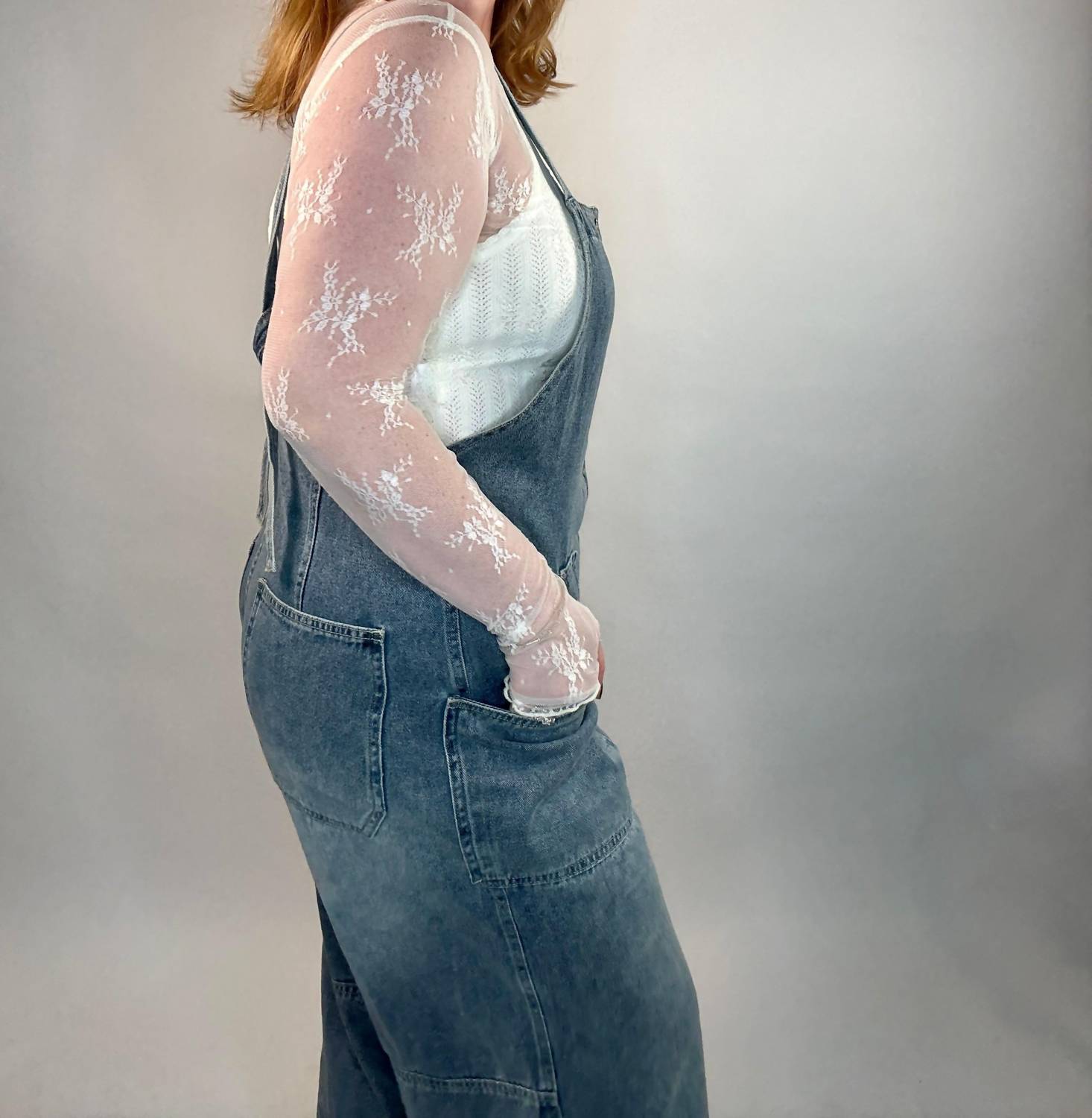 By Together - Dena Button Down Overalls