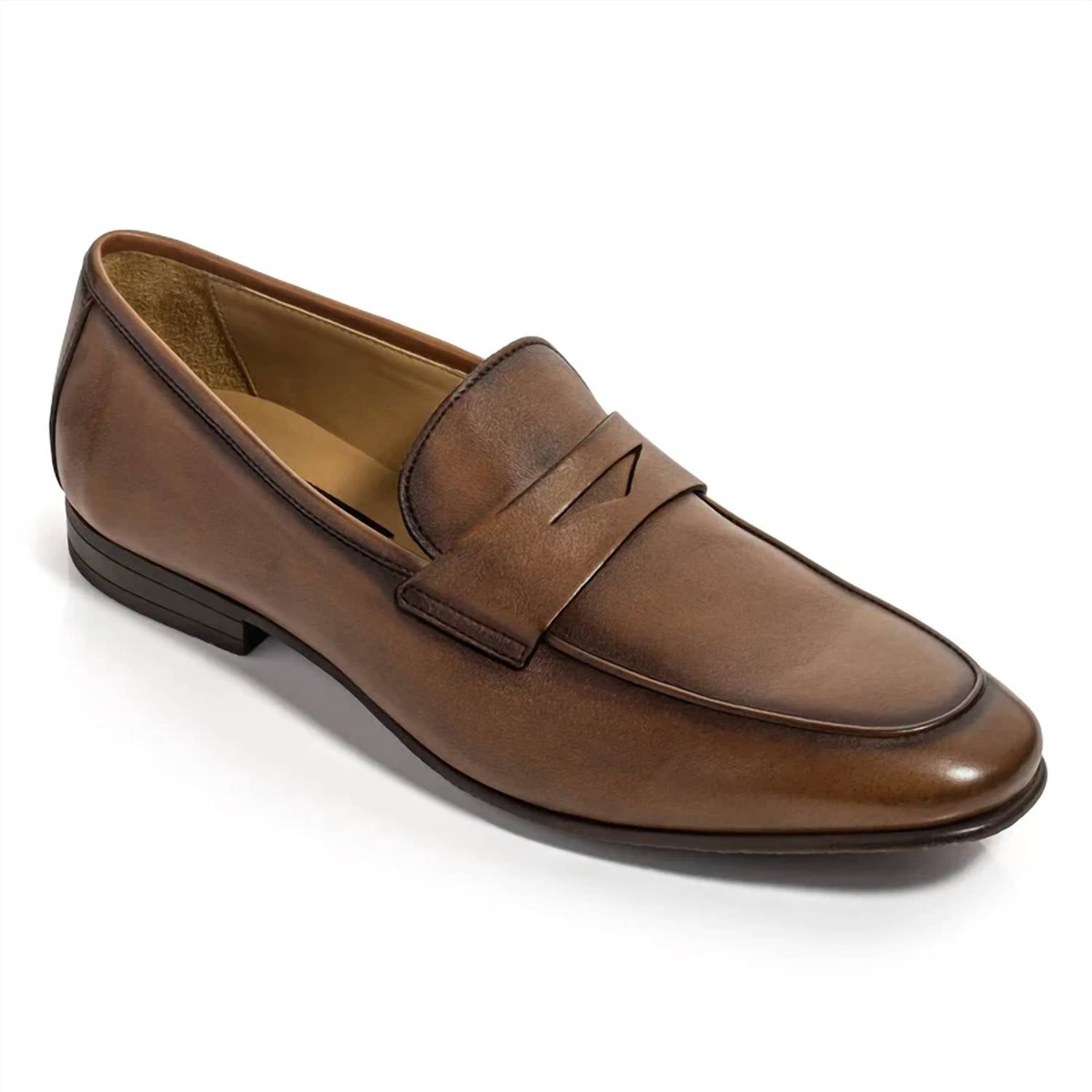 To Boot New York - Men's Keats Calf Leather Slip-on Penny Loafer