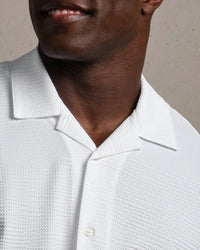 Rhone - Commuter Seersucker Camp Collar Shirt