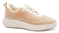 Corkys Footwear Women's Adventure Sneaker in beige - women's sneaker
