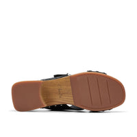 Clarks Women's Sivanne Walk Sandals in black leather - women's sandal - alternate view
