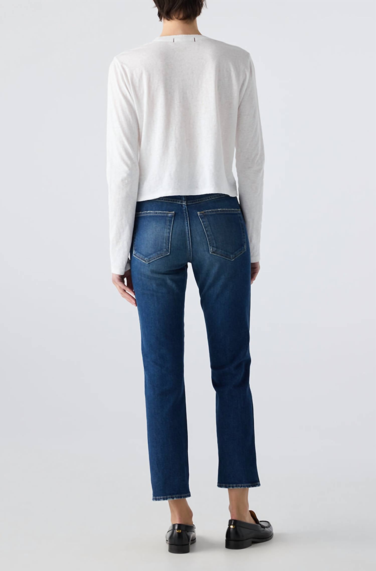 Amo - Helene High Rise Cropped Jeans
