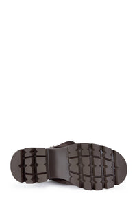 Azalea Wang - Women's Bharti-cocoa Flat Bootie