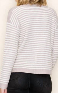 Staccato - Dallas Striped Boat Neck Pullover Sweater