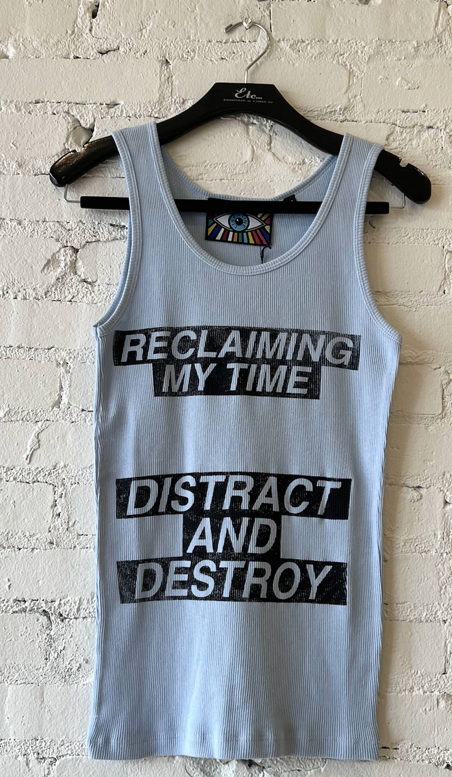 Libertine - Women's Reclaiming My Time Distract And Destroy Tank Top - Plus