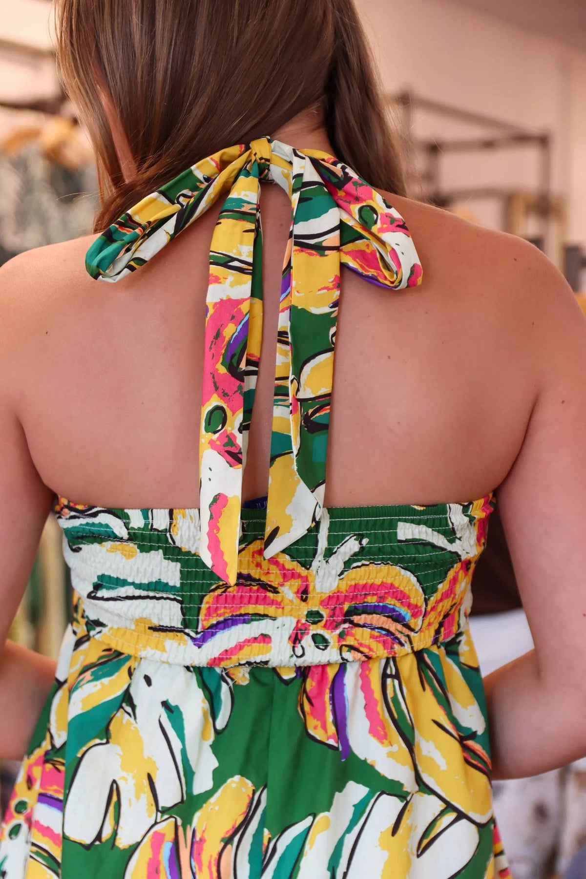 Meet Me In Santorini - Calypso Mostera Mini Dress
