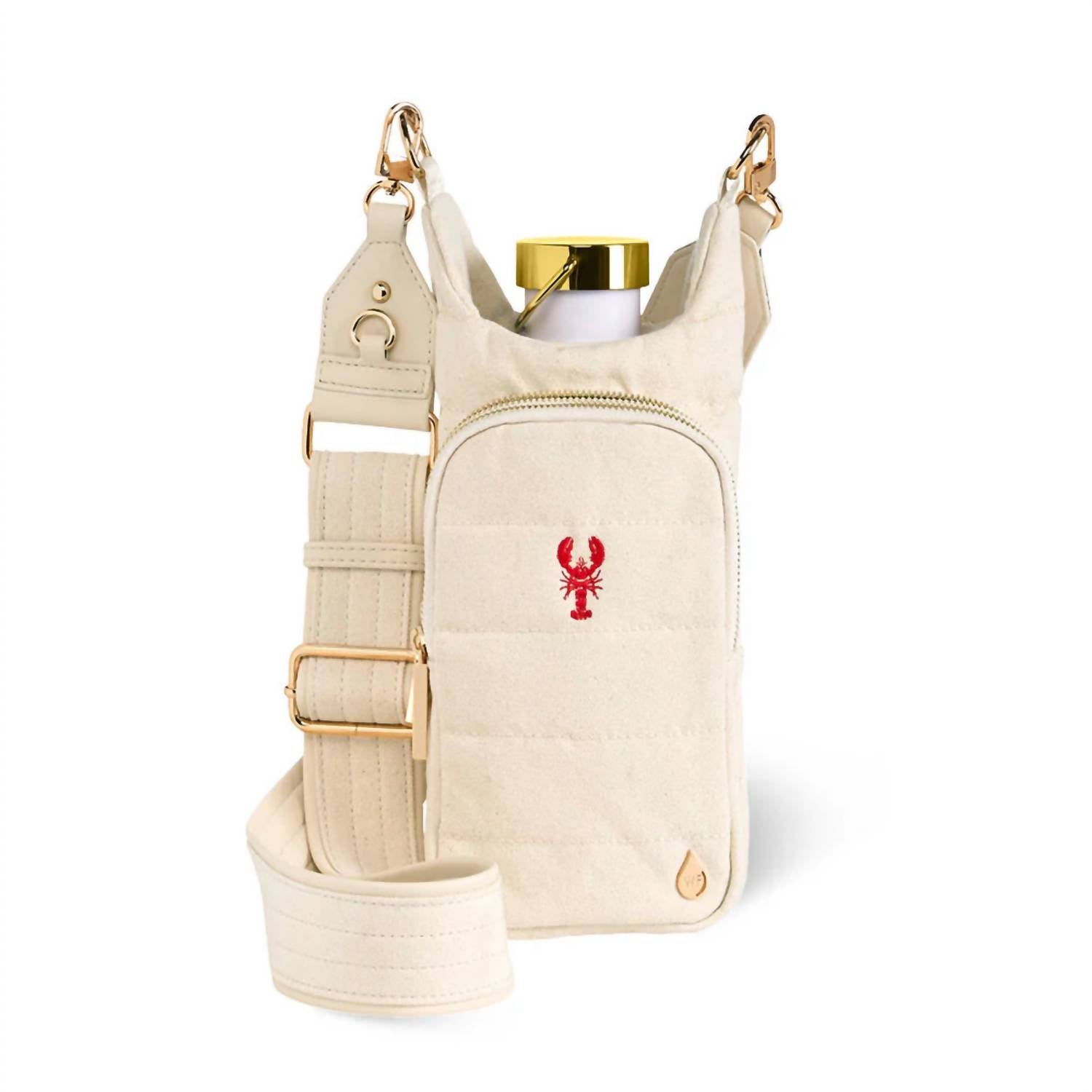 Wanderfull - Women's Canvas Lobster Embroidery Hydrobag