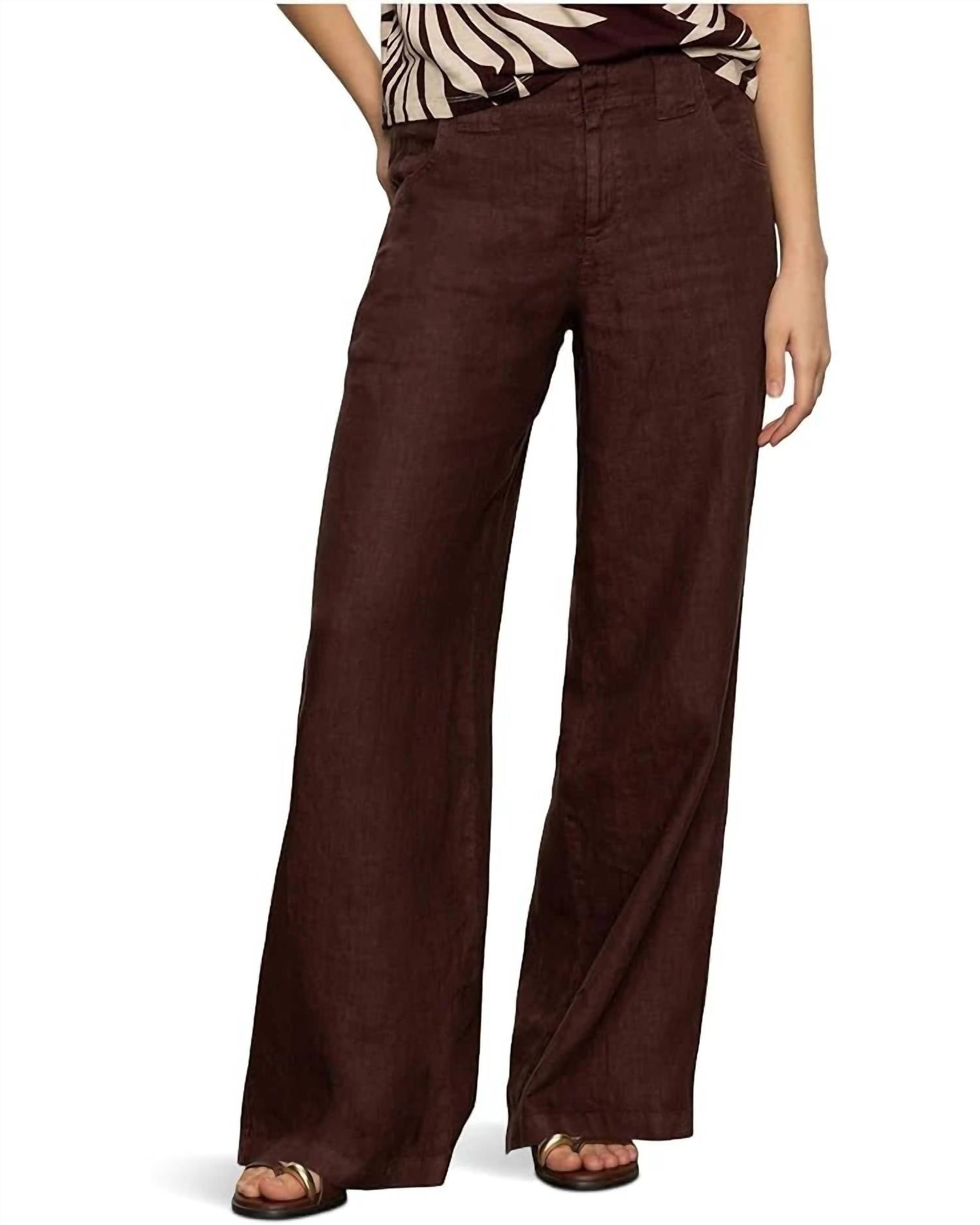 Sanctuary - Relaxed Linen Arden Mesa Pants