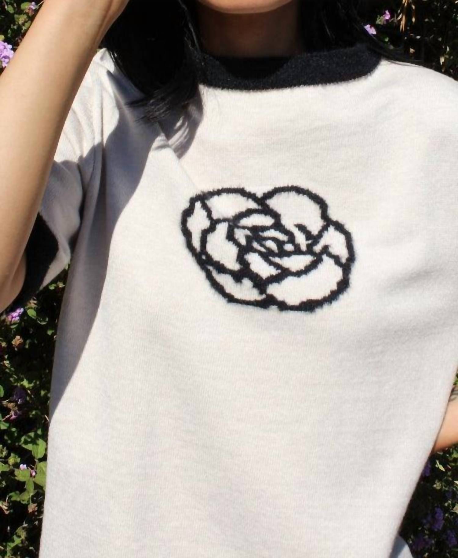 Gigi Moda - Rosa Short Sleeve Sweater