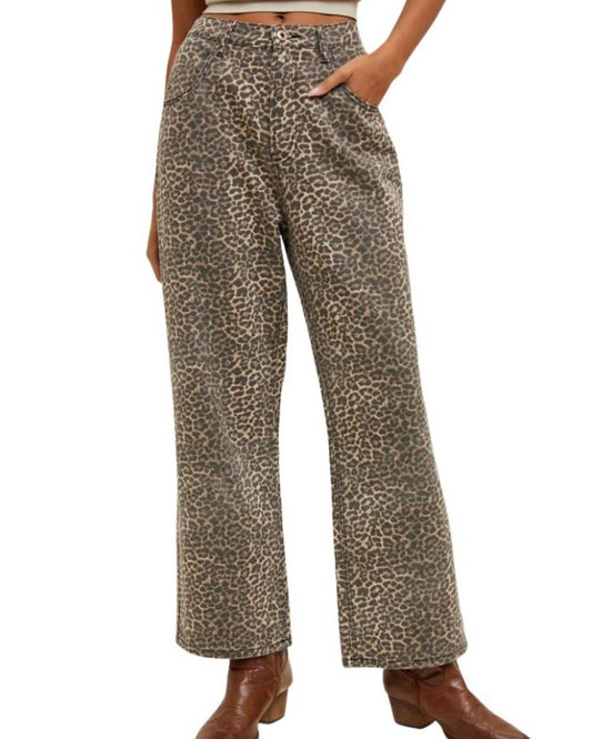 Wishlist - Loose Fitting Leopard Pants