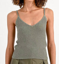 Molly Bracken - RIBBED MESH TANK TOP