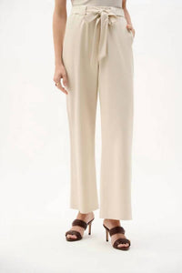 Joseph Ribkoff - Linen Woven Pull-on Wide Leg Pants