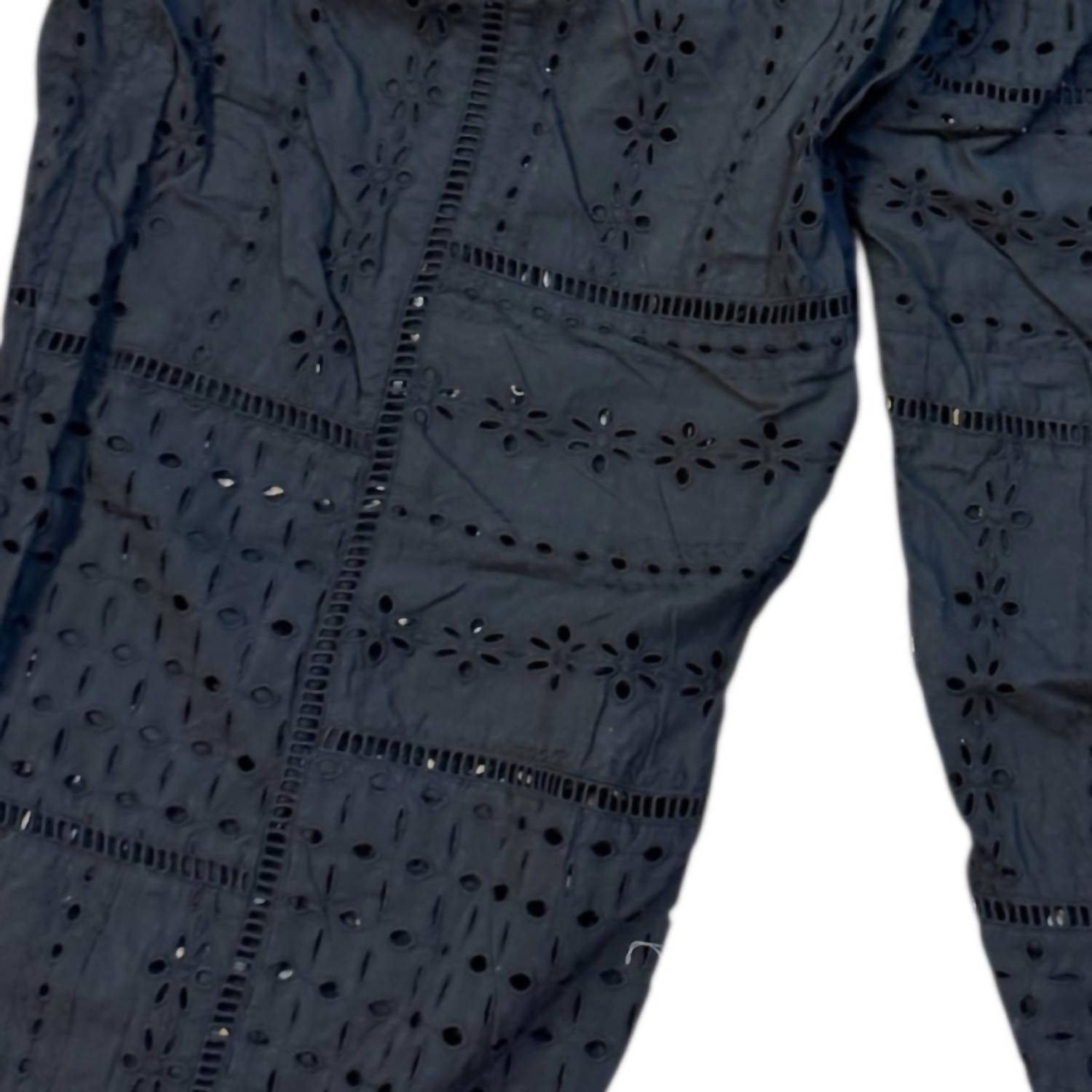 Lucky Brand - Women's Eyelet Wide Leg Pants
