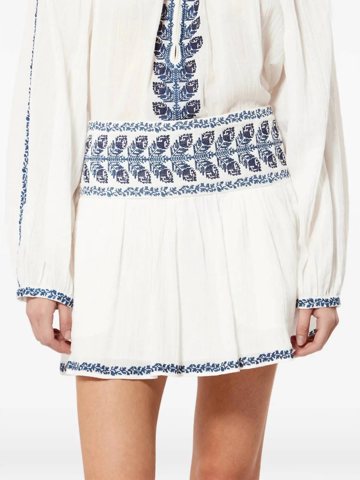 Isabel Marant - Picadilia Embroidered Skirt
