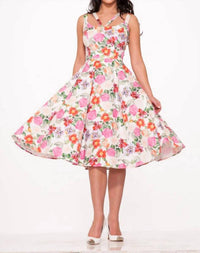 Orchid Bloom - Jolie Swing Dress