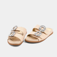 SHU SHOP Women's Bridget Sandal in bone woven - women's sandal - view 7