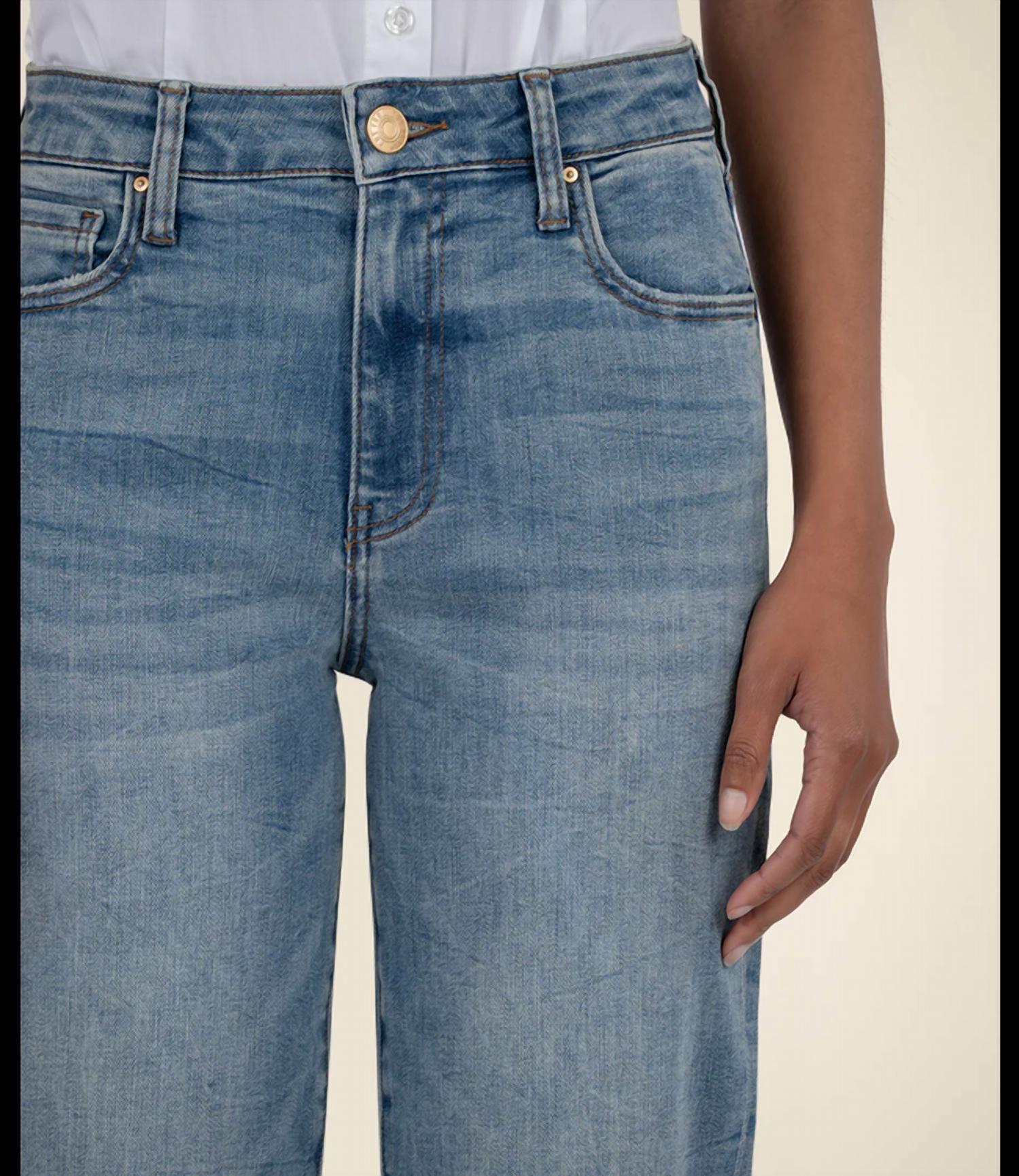 Kut From The Kloth - Sienna Baggy Boyfriend Crop Jeans