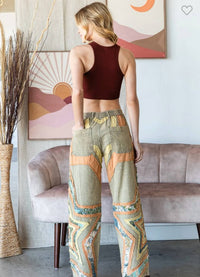 Oli & Hali - Patchwork Star Pants