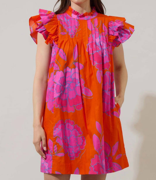 Sugarlips - Nalani Floral Lovel Shift Mini Dress