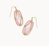 Kendra Scott - Women's Elle Lattice Frame Drop Earrings
