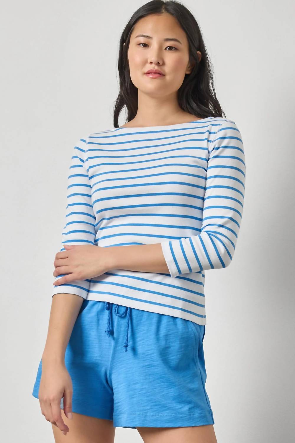 Lilla P - Rib Boatneck Tee