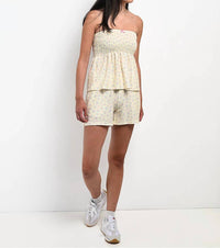 The Happy Camp3R - Sweetheart Floral Cloud Shorts