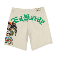 Ed Hardy - Men's Battle Skull Skater Short