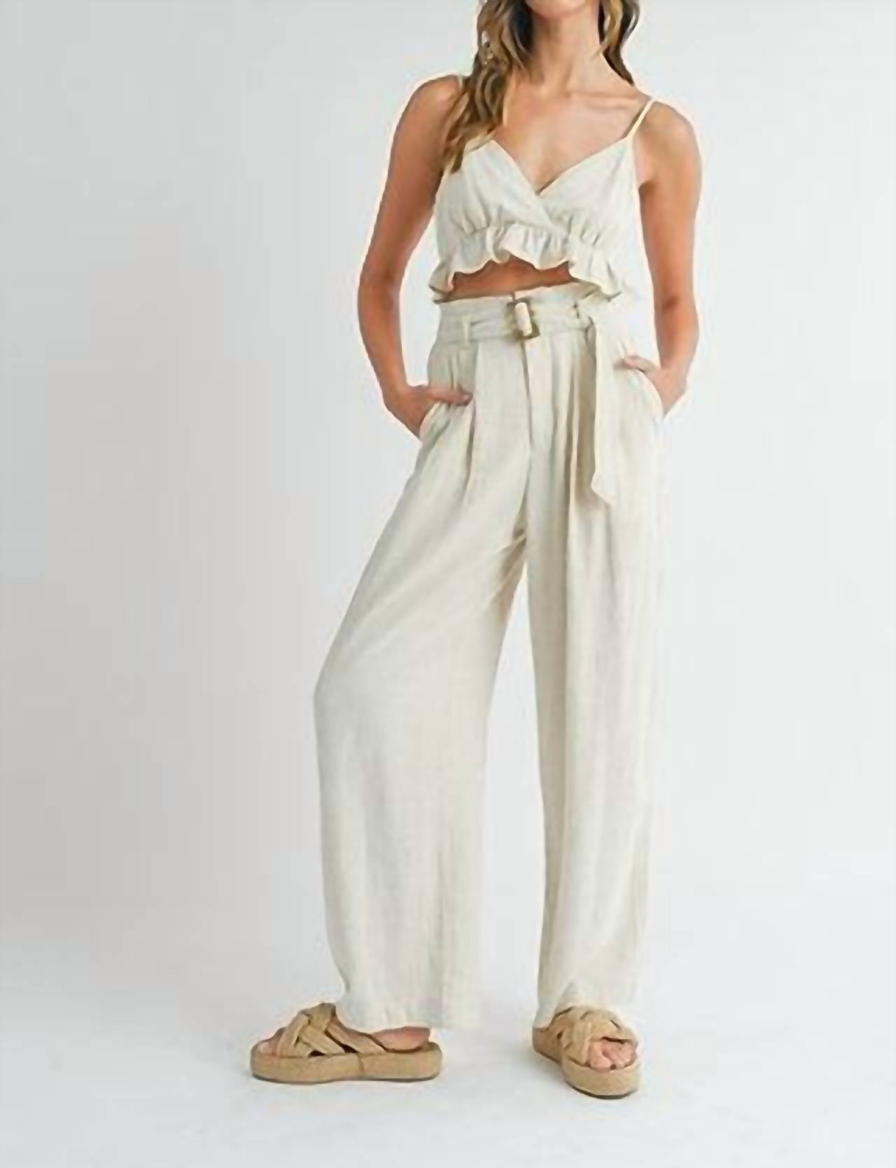 Mable - Nina Top and Pants Set