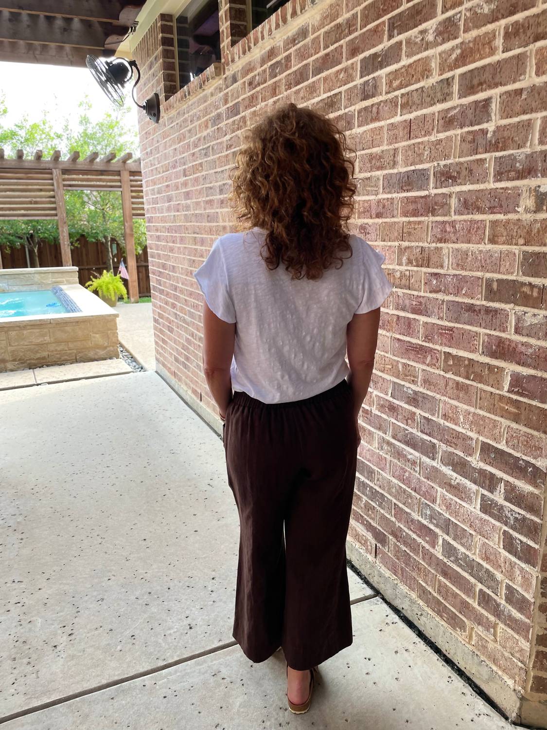 Ivy Jane - Linen Crop Pant