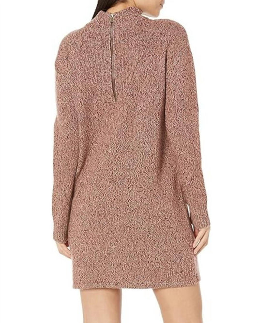 Monrow - Marled Half Zip Sweater Dress