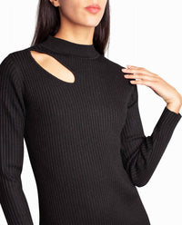 Nicole Miller - Cut Out Knit Vanessa Dress