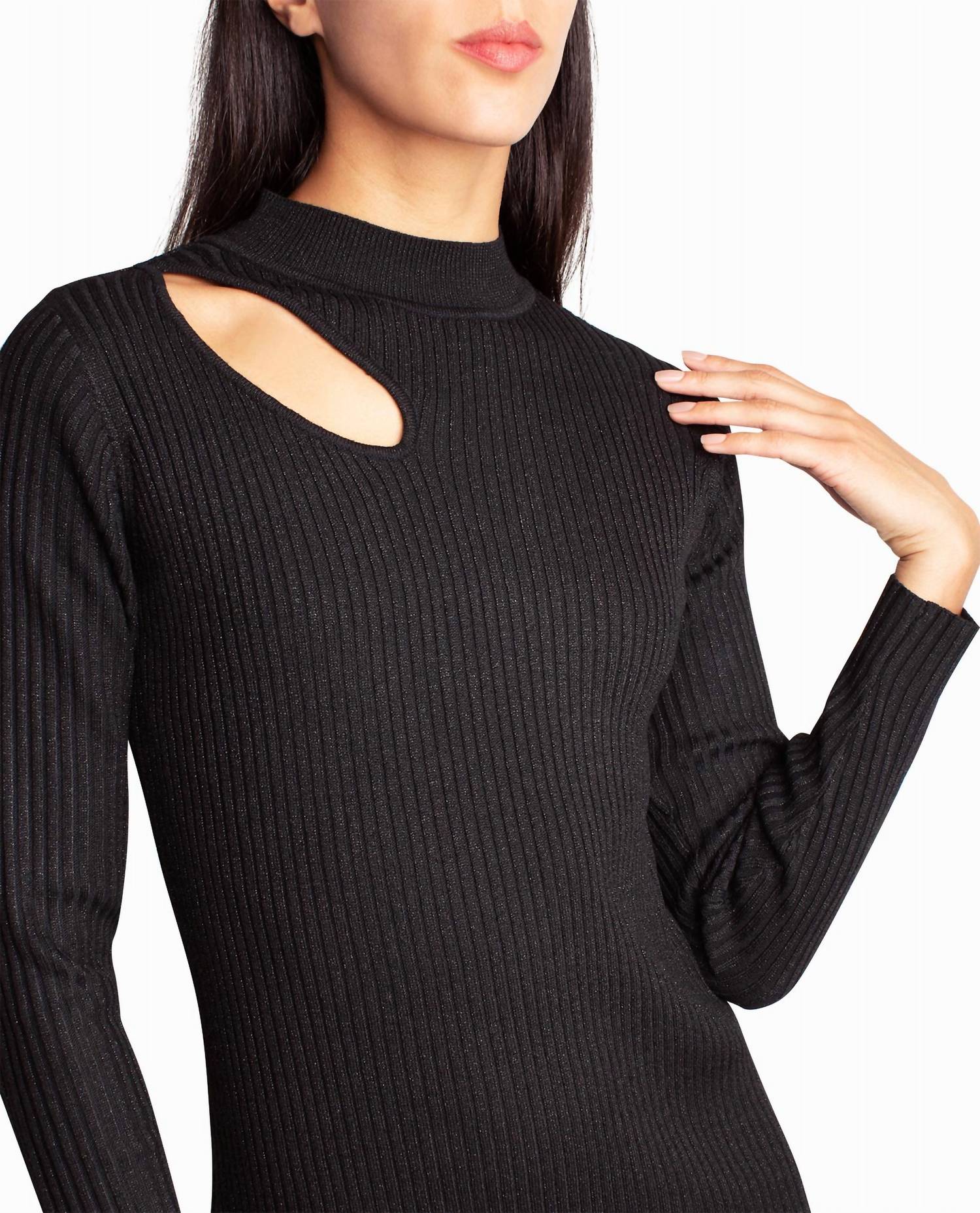 Nicole Miller - Cut Out Knit Vanessa Dress