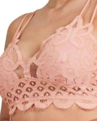 Zenana - Crochet Lace Bralette - Plus