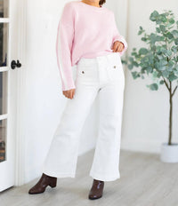 Miss Love - Patch Pocket Jeans