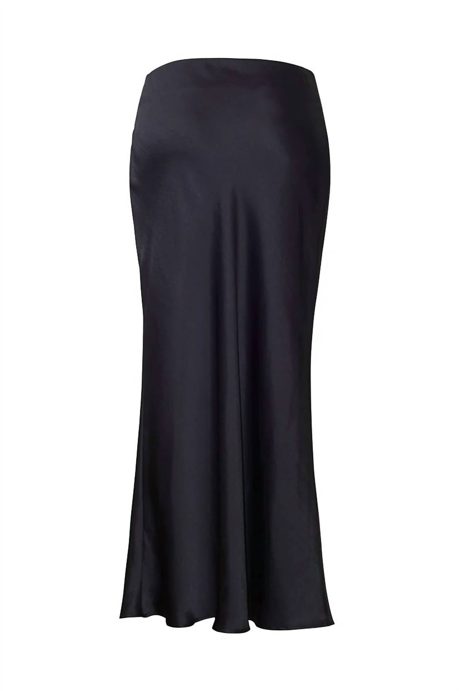 The Burgess Collection - Hadley Satin Midi Skirt