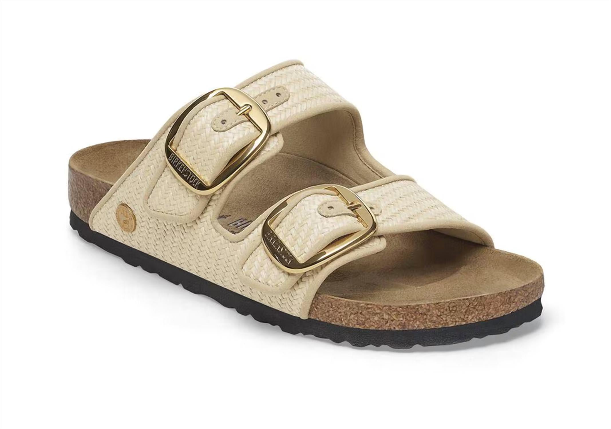 Birkenstock - Women's Arizona Big Buckle Raffia Sandal